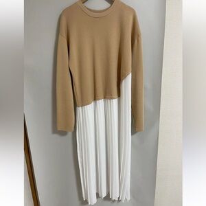 ZARA 2 in 1 DRESS! Very unique and beautiful. NWOT